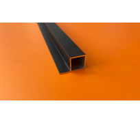 Profil aluminiowy (HJ15K1 czarny anodowany).)
