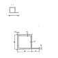Profil aluminiowy (HJ20K1 czarny anodowany).)
