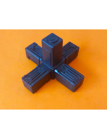 Plastowa złączka 306 składana, czarna