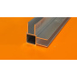 Profil aluminiowy z dwoma skrzydełkami, kąt prosty HJ20R3