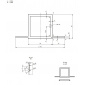 Profil aluminiowy (HJ25K2 czarny anodowany).)