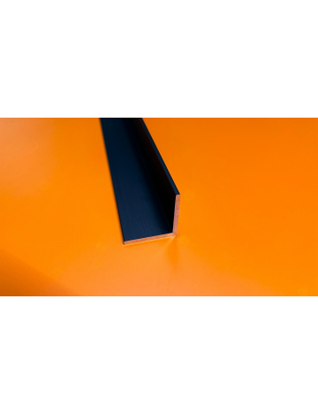 Profil aluminiowy L (HL12 czarny anodowany).)