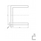 Profil aluminiowy U (HU2220)