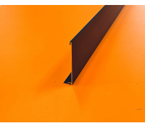 Profil aluminiowy (HJS120 czarny anodowany).)