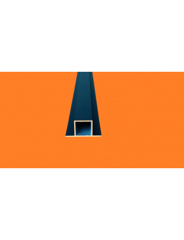 Profil aluminiowy (HJ25K2 czarny anodowany).)