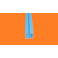 Profil aluminiowy HJ20 z rowkiem