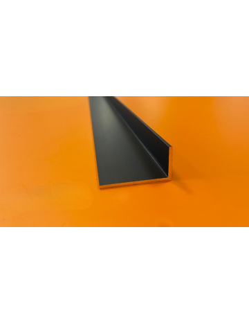 Profil aluminiowy L (HL42 czarny anodowany).)