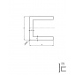 Profil aluminiowy U (HU1515)