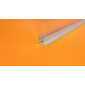 Profil aluminiowy okapnika anod. 16mm