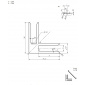 Profil aluminiowy (HLV3 anod.)