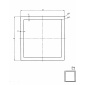 Profil aluminiowy (HJ33 anod.)