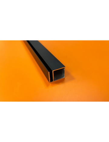 Profil aluminiowy (HJ15S czarny anodowany)