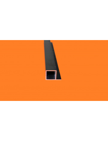 Profil aluminiowy (HJ20K1 czarny anodowany).)