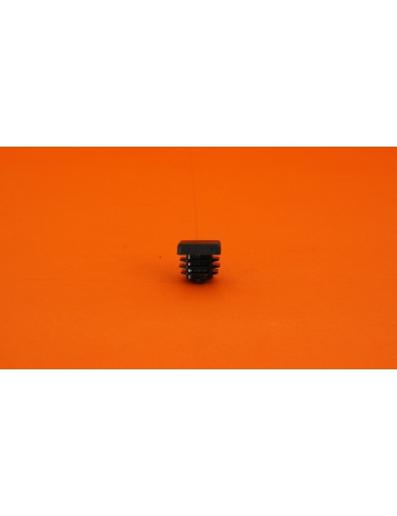 Wtyczka czarna do profili, 15x15x5mm