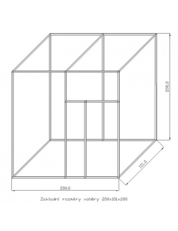 Zestaw KV01/3, bez stołów paszowych
