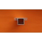 Profil aluminiowy (HJ20V2 czarny anodowany).)