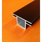 Profil aluminiowy (HJ20V2 czarny anodowany).)