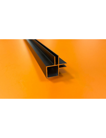 Profil aluminiowy (HJ15V6 czarny anodowany)