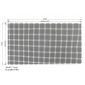 Sito, oczko 30x30mm, drut 3mm (ocynk galwaniczny z kolcem) 960x2002mm