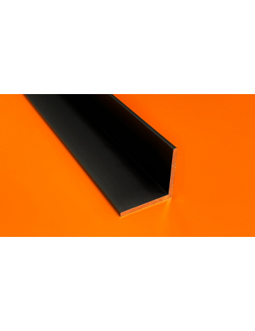 Profil aluminiowy L (HL33 czarny anodowany).)