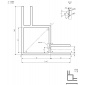 Profil aluminiowy (HJ15V3 czarny anodowany)