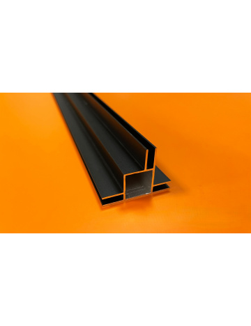 Profil aluminiowy (HJ15V8 czarny anodowany)