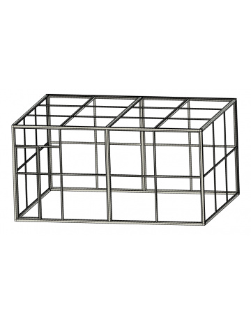 Woliera 4x3 - siatka
