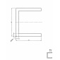 Profil aluminiowy U (HU2220 anod.)