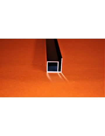 Profil aluminiowy (HJ20S1 czarny anodowany).)