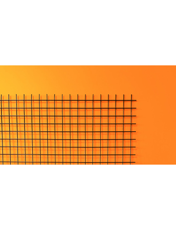 Sito, oczko 30x30 grubość drutu 3mm (czarne cynkowanie z kolcem)