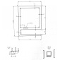 Profil aluminiowy (HJ15S czarny anodowany)
