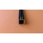 Profil aluminiowy (HJ20V7 czarny anodowany).)