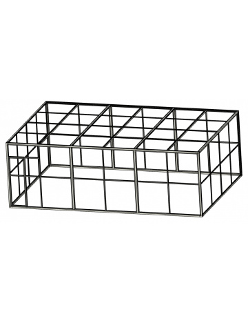 Woliera 6x4 - siatka, bez powłoki