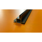 Profil aluminiowy (HJ15V8 czarny anodowany)