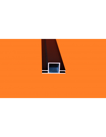 Profil aluminiowy (HJ20V2 czarny anodowany).)