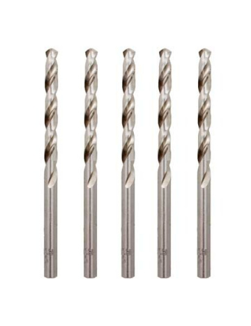Wiertła o średnicy 4,9 mm, szlifowane HSS-G