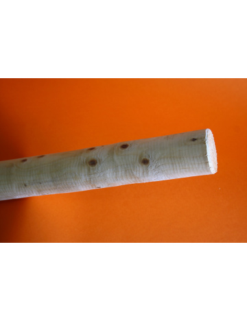 Drewniany drążek dla dużych papug, średnica 5cm