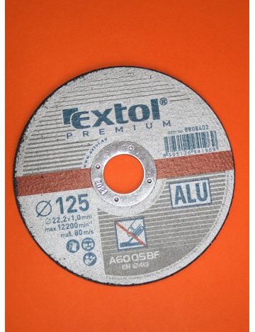 Tarcza do cięcia aluminium 125
